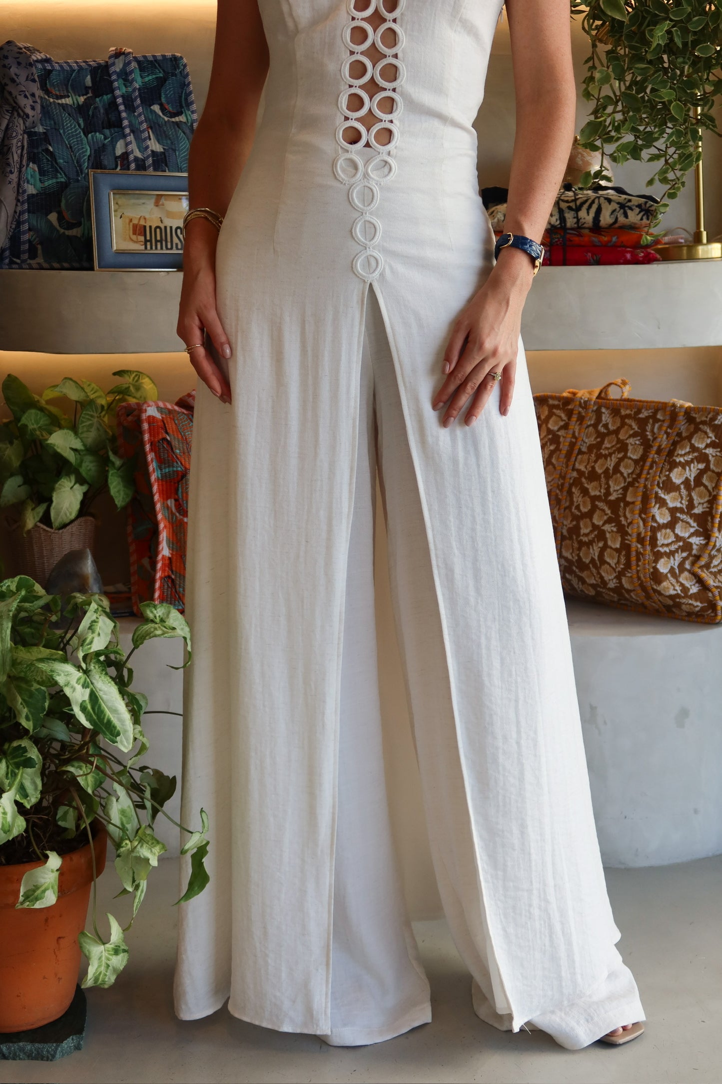 Gustavia - Linen Pant Set