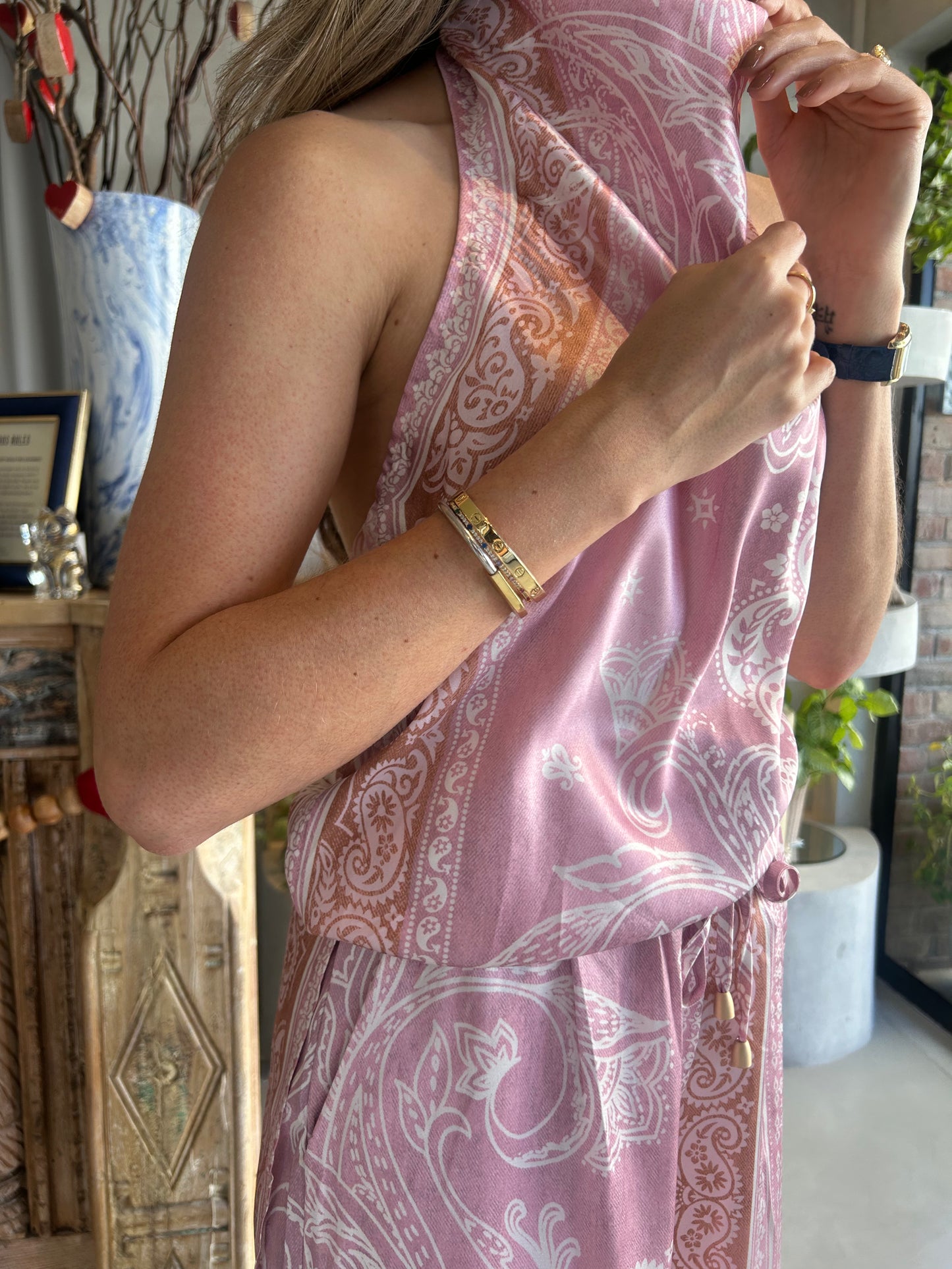 Gurneys - Bandana Pink & Blue Set