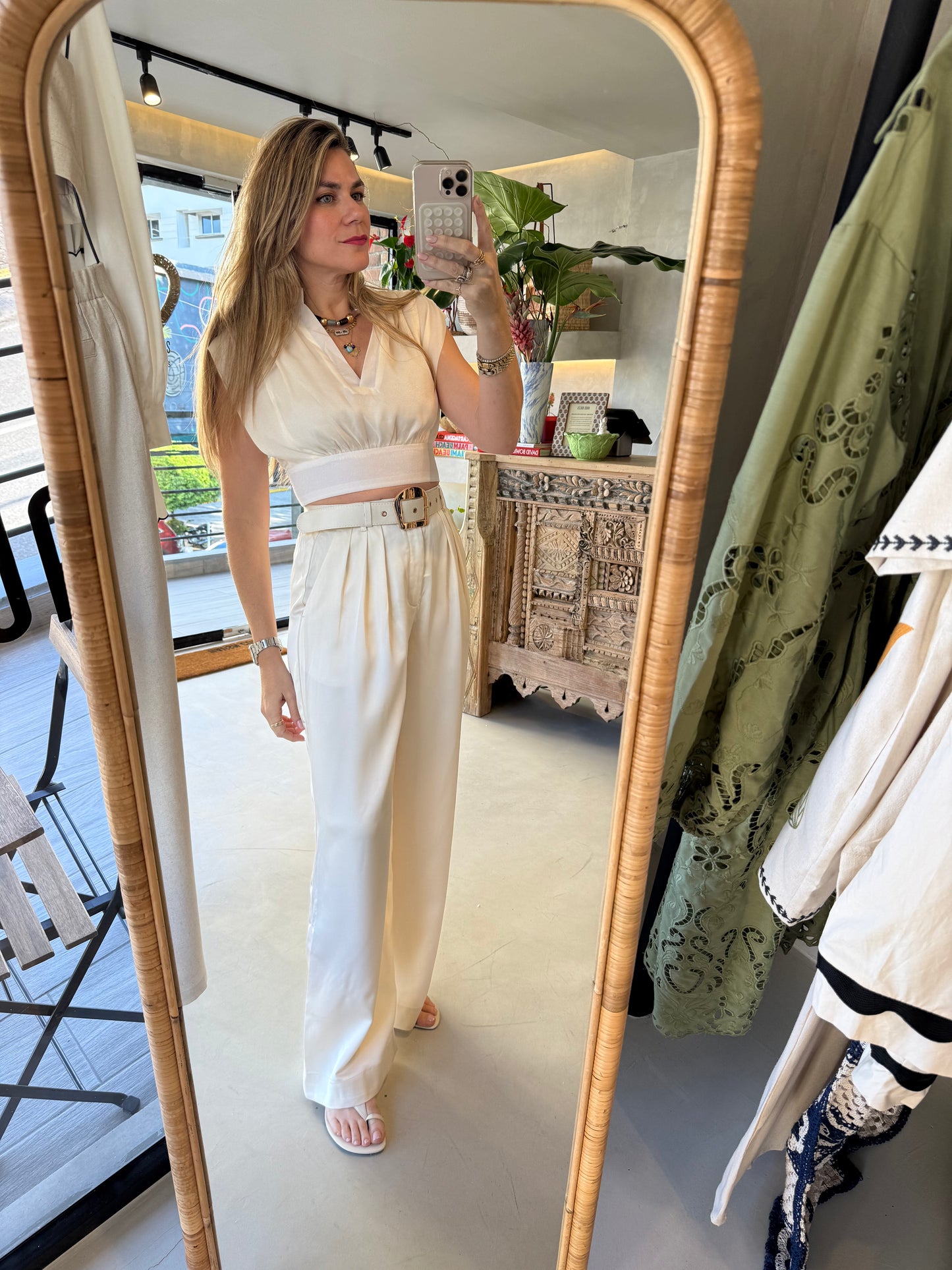 Khate - Silk Pant Set