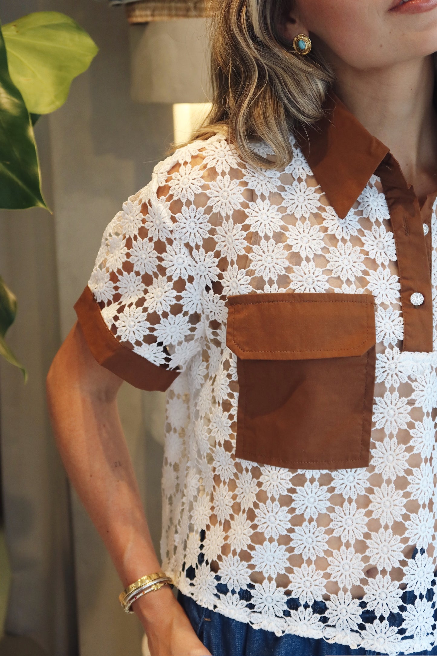 Santo Domingo - Crochet Shirt