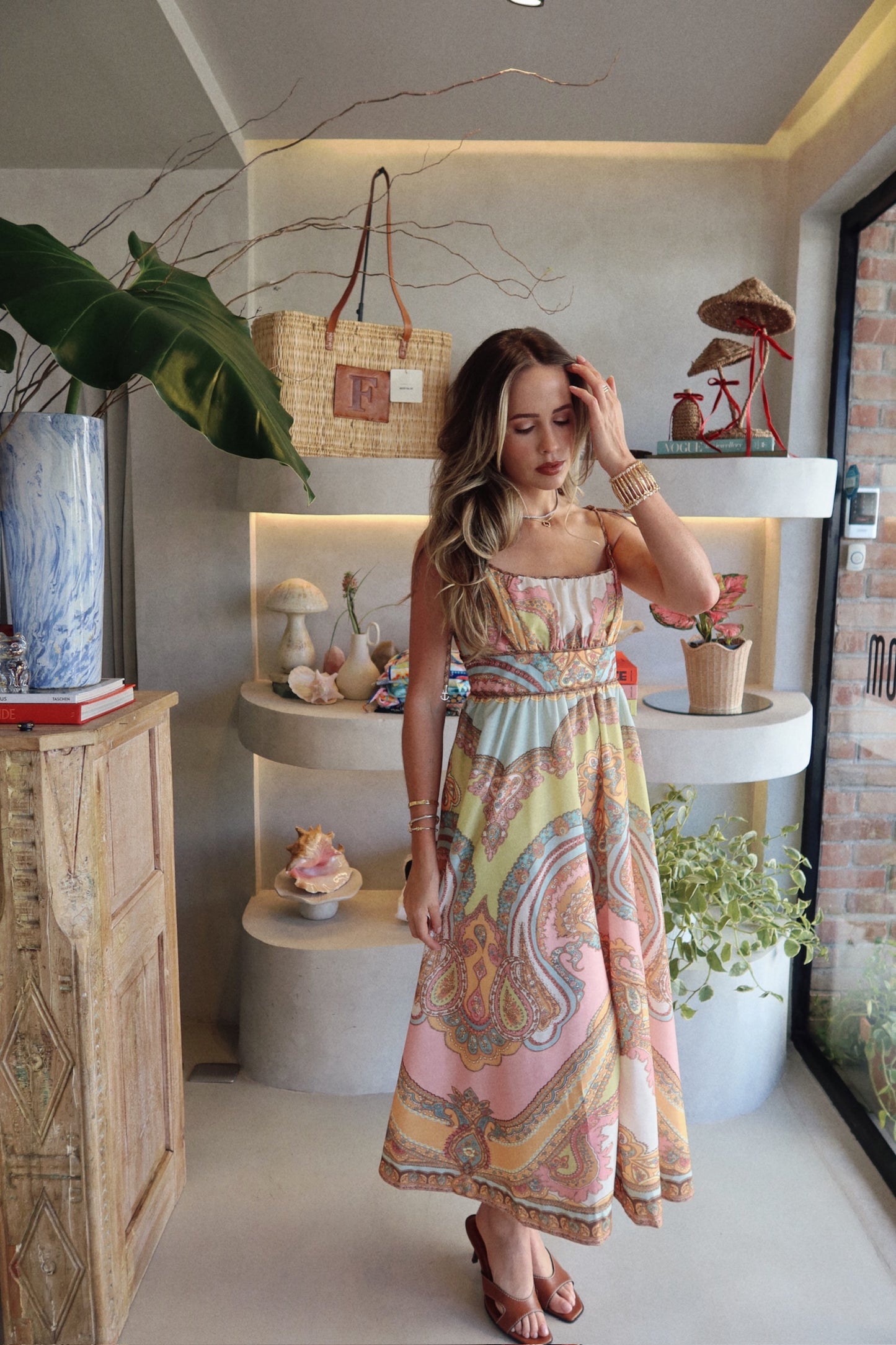 The Laurie - Paisley Print Dress
