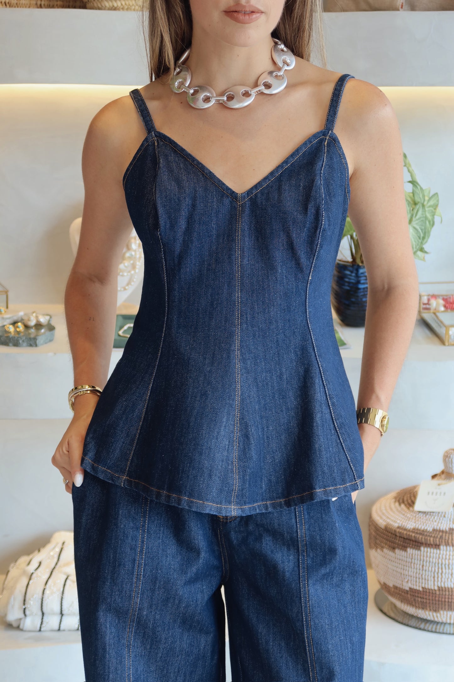 Santo Domingo - Dark Denim Set