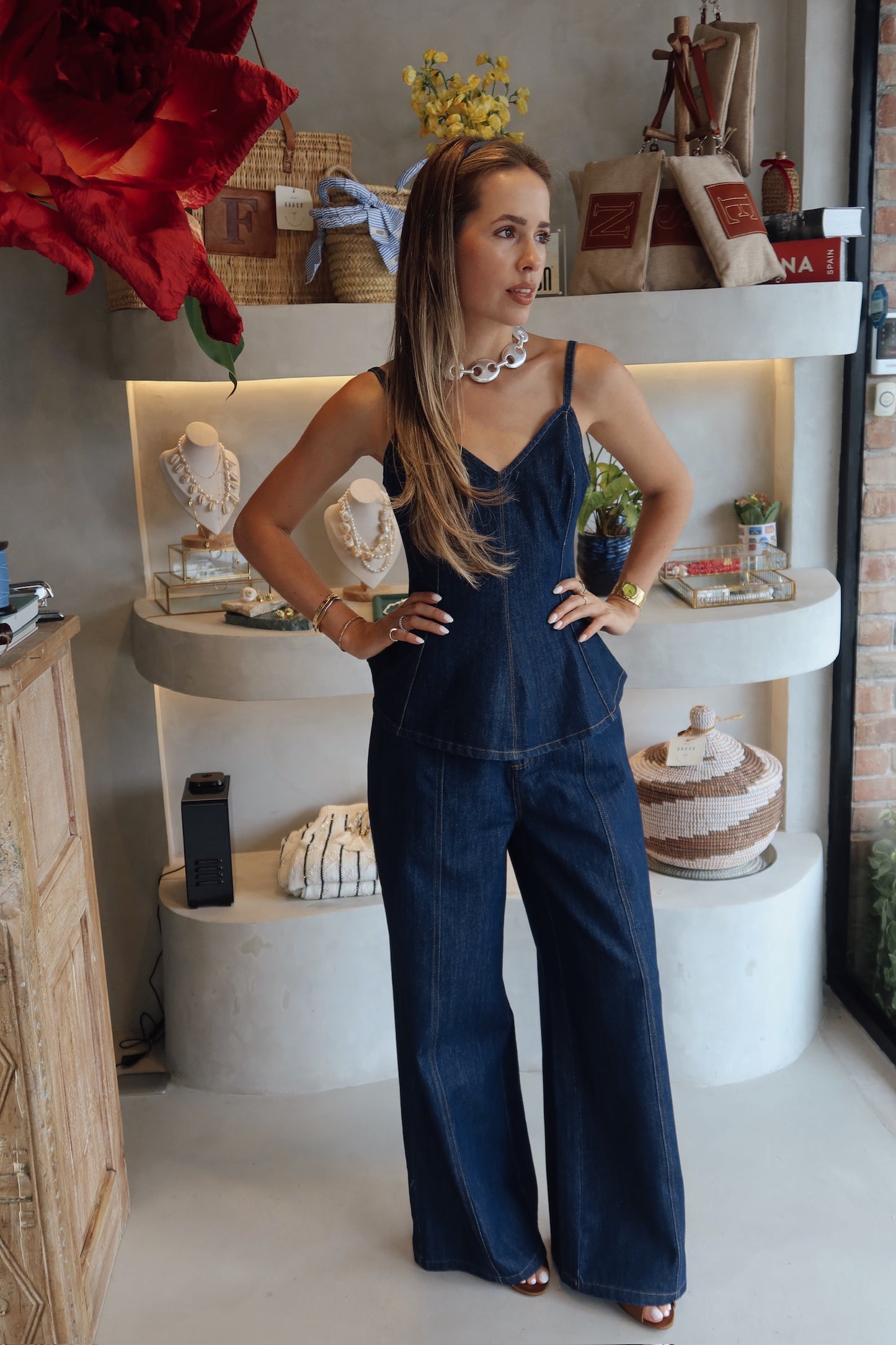 Santo Domingo - Dark Denim Set