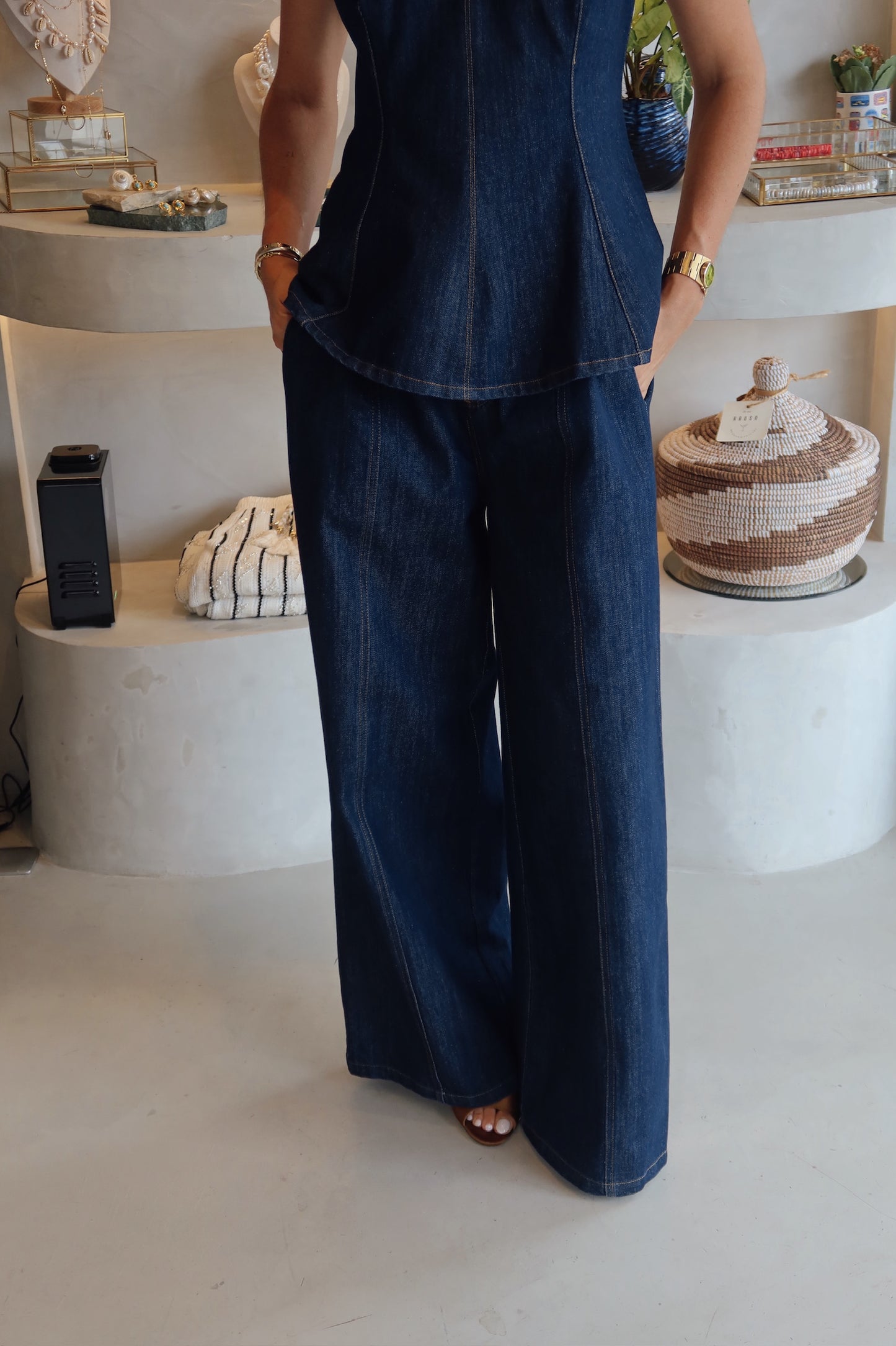 Santo Domingo - Dark Denim Set