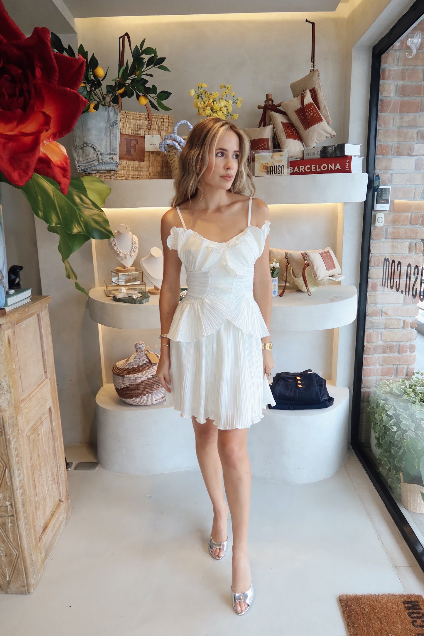 The Jasmin - Mini Silk Dress