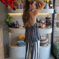 Gustavia - Stripe Pant Set