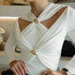 Vicenza - Knot White Top