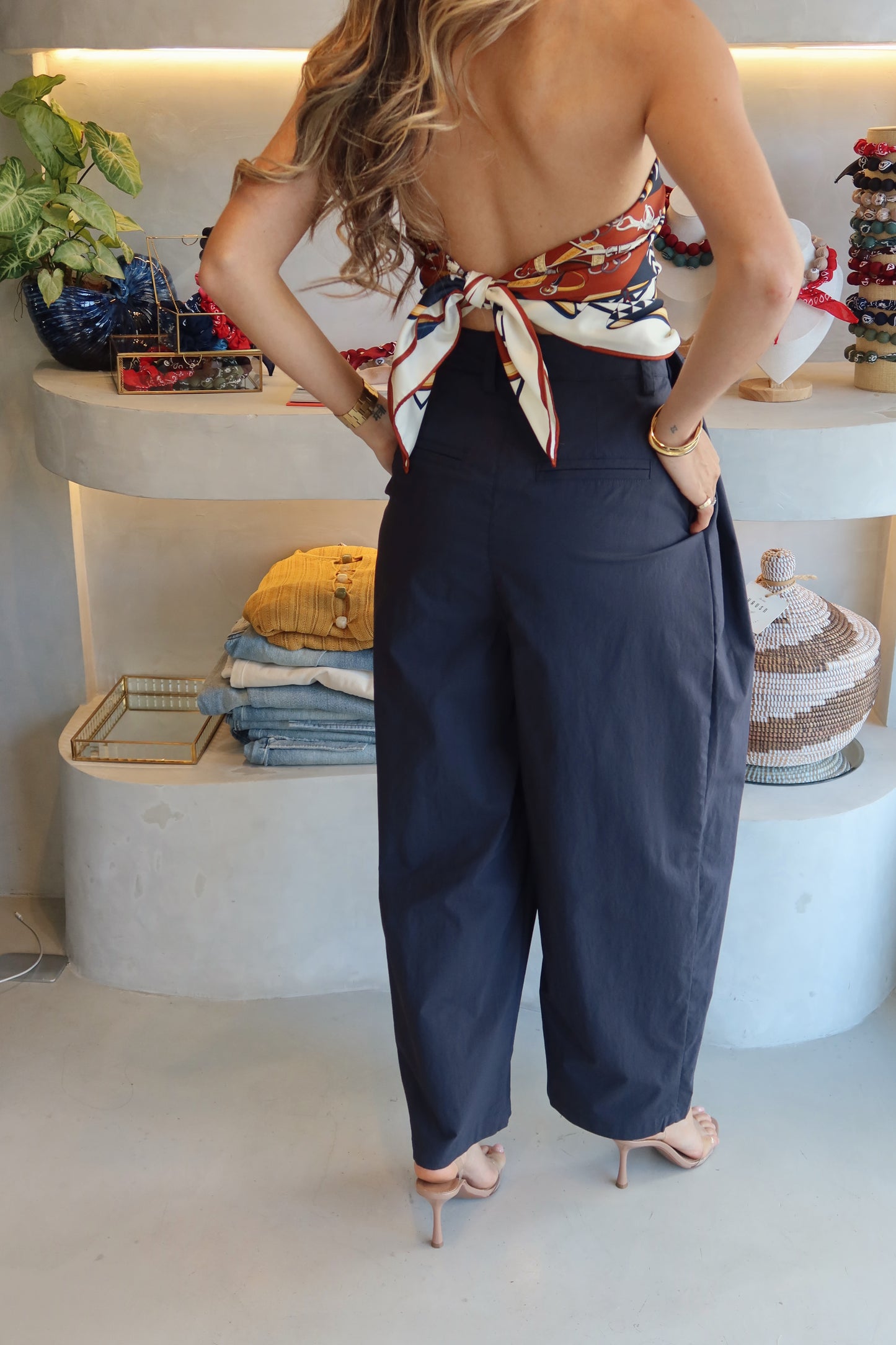 Bayside - Pleated Balloon Pants
