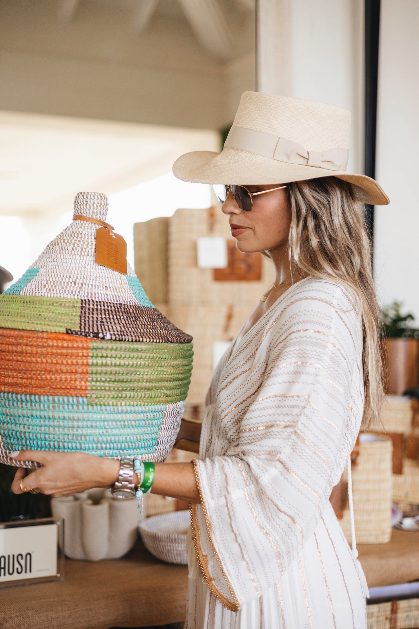 HAUS SPECIAL - Woven Senegal Baskets (L)