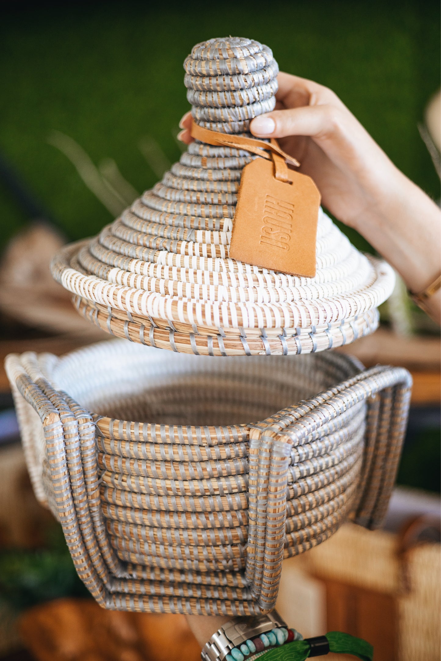 HAUS SPECIAL - Woven Senegal Baskets (L)