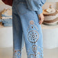 Texas - Eyelet Jeans