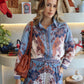 Savannah - Fall Print Short Set