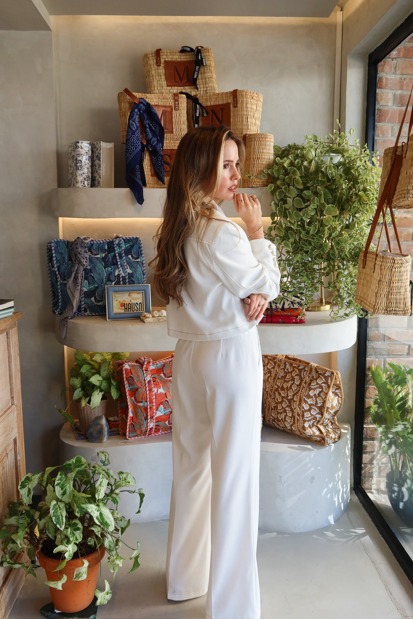 Rockefeller - Coat Ivory Set