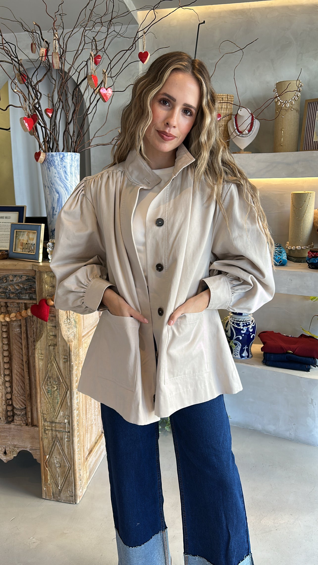 Frankfurt - Camel Trench Jacket