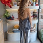 Gustavia - Stripe Pant Set