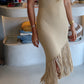 Pacha - Gold Fringe Dress