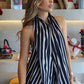 Gustavia - Stripe Pant Set