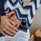 South Beach - Knit Blue Set