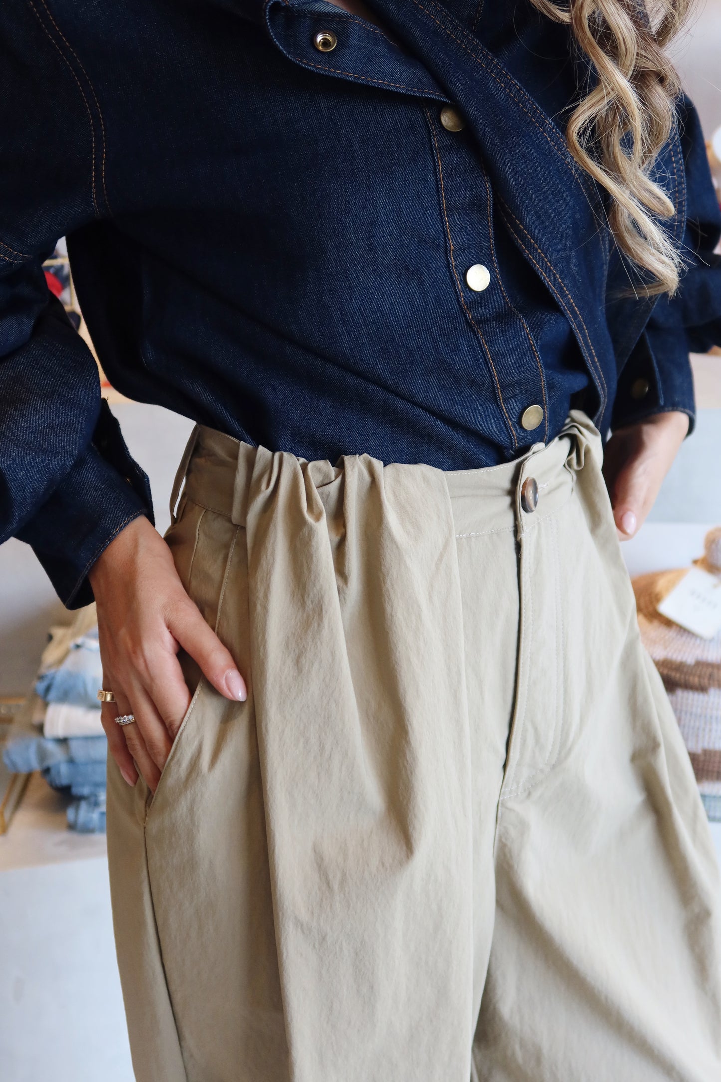 Bayside - Pleated Balloon Pants