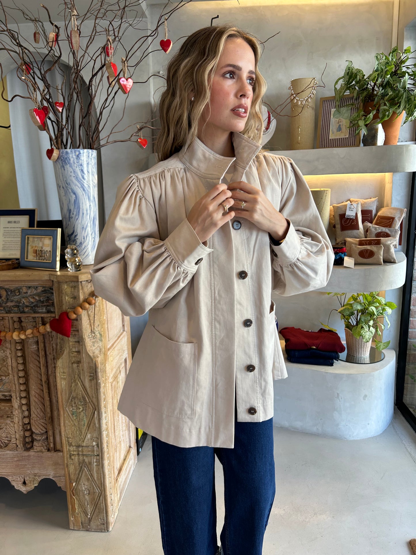 Frankfurt - Camel Trench Jacket