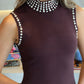 Sydney - Brown Fringe Dress