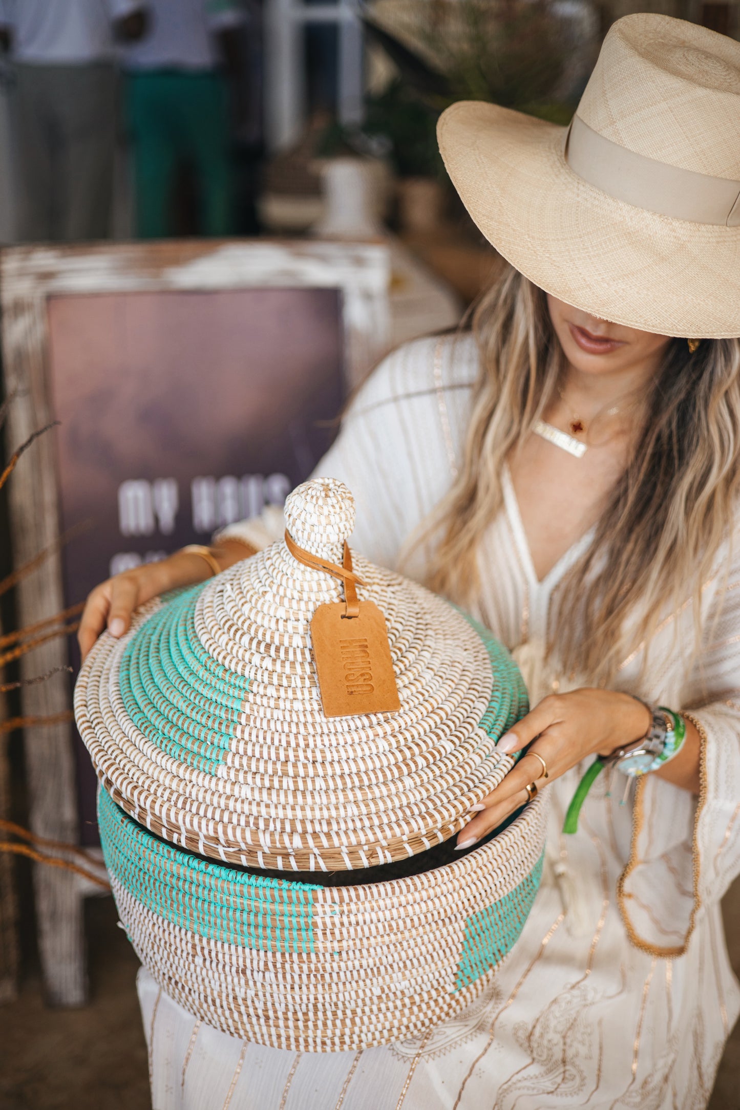 HAUS SPECIAL - Woven Senegal Baskets (L)