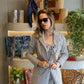 Ria de Vigo - Stripe Blazer Set