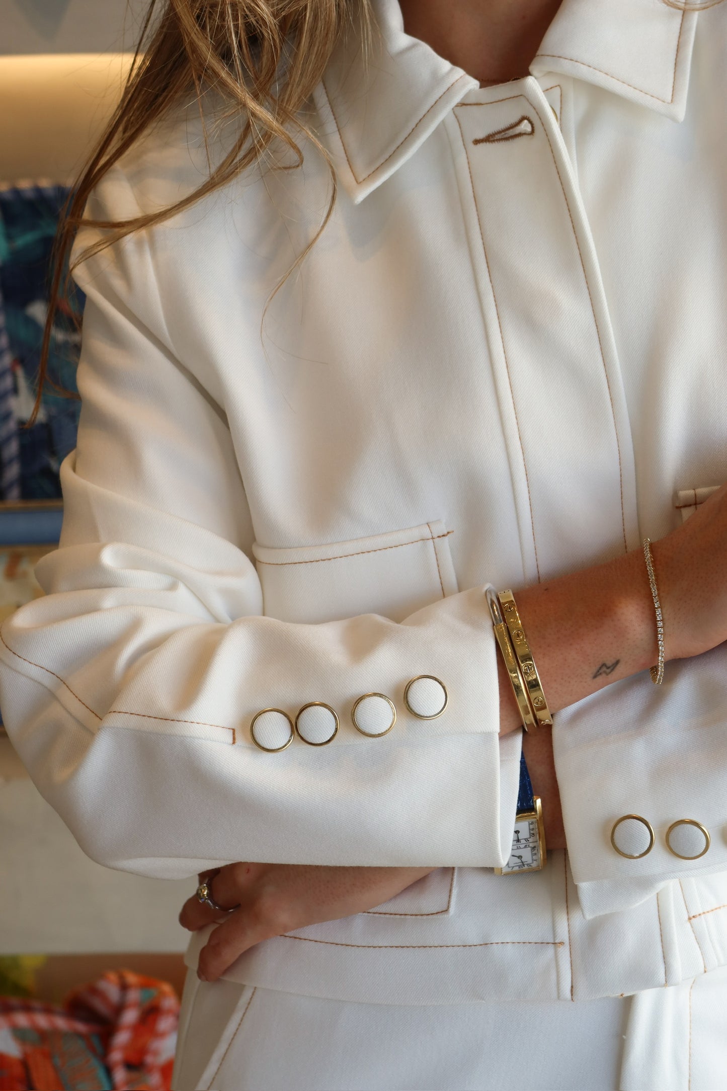 Rockefeller - Coat Ivory Set