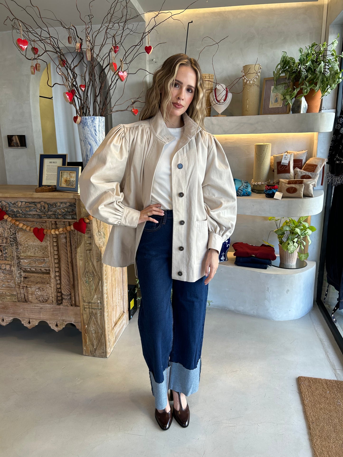 Frankfurt - Camel Trench Jacket