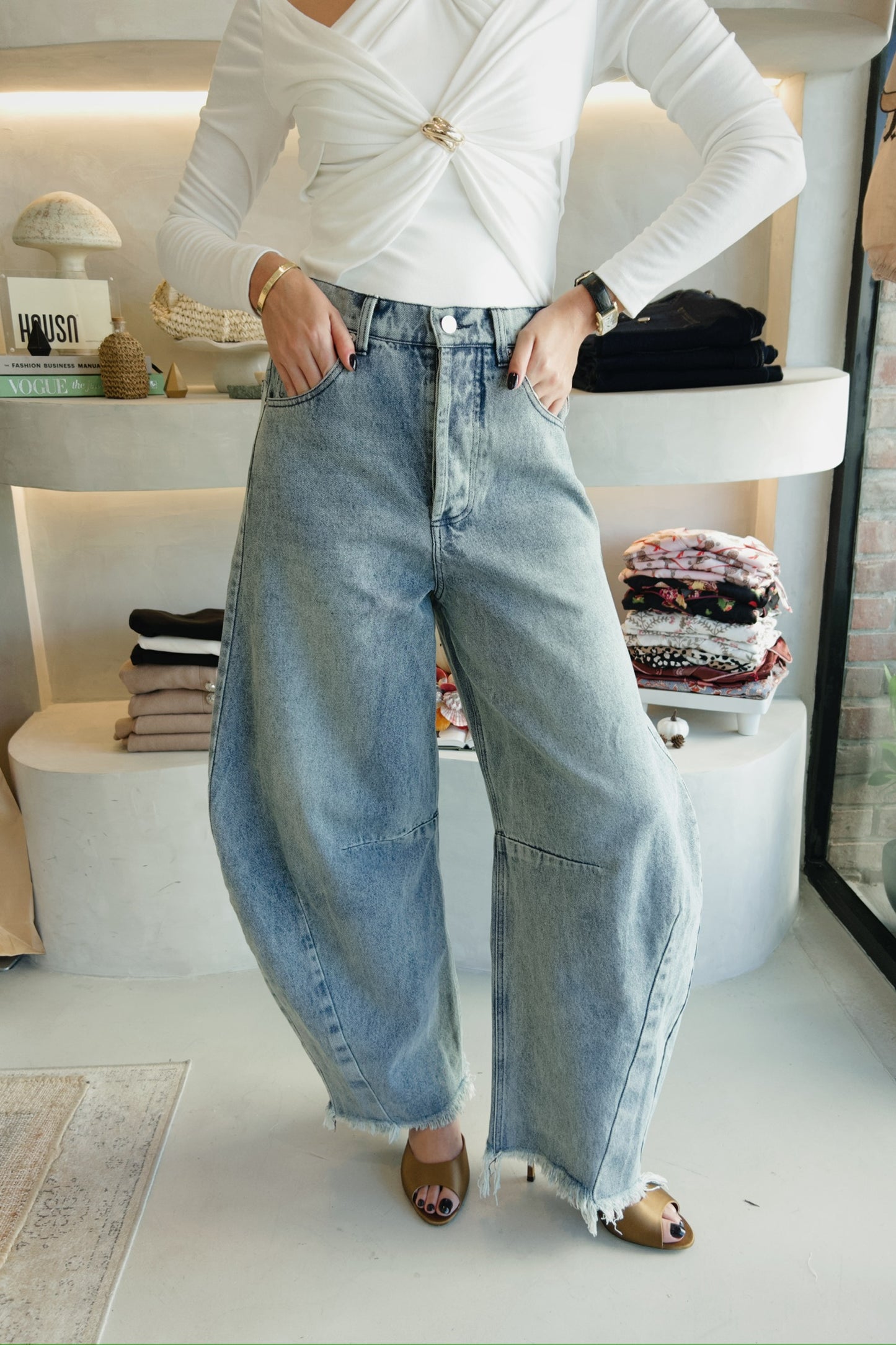 London Town - Barrel Leg Jeans