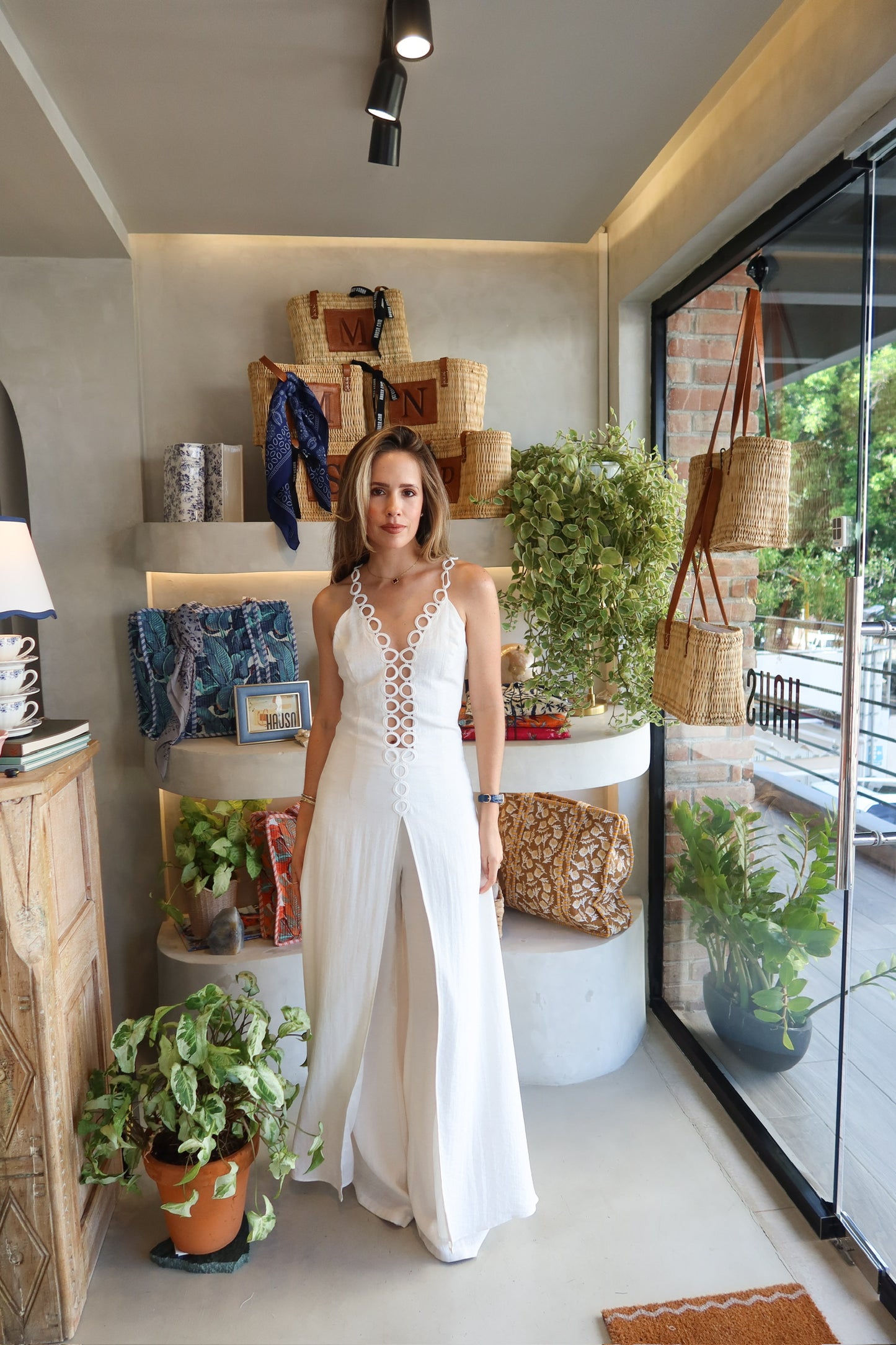 Gustavia - Linen Pant Set