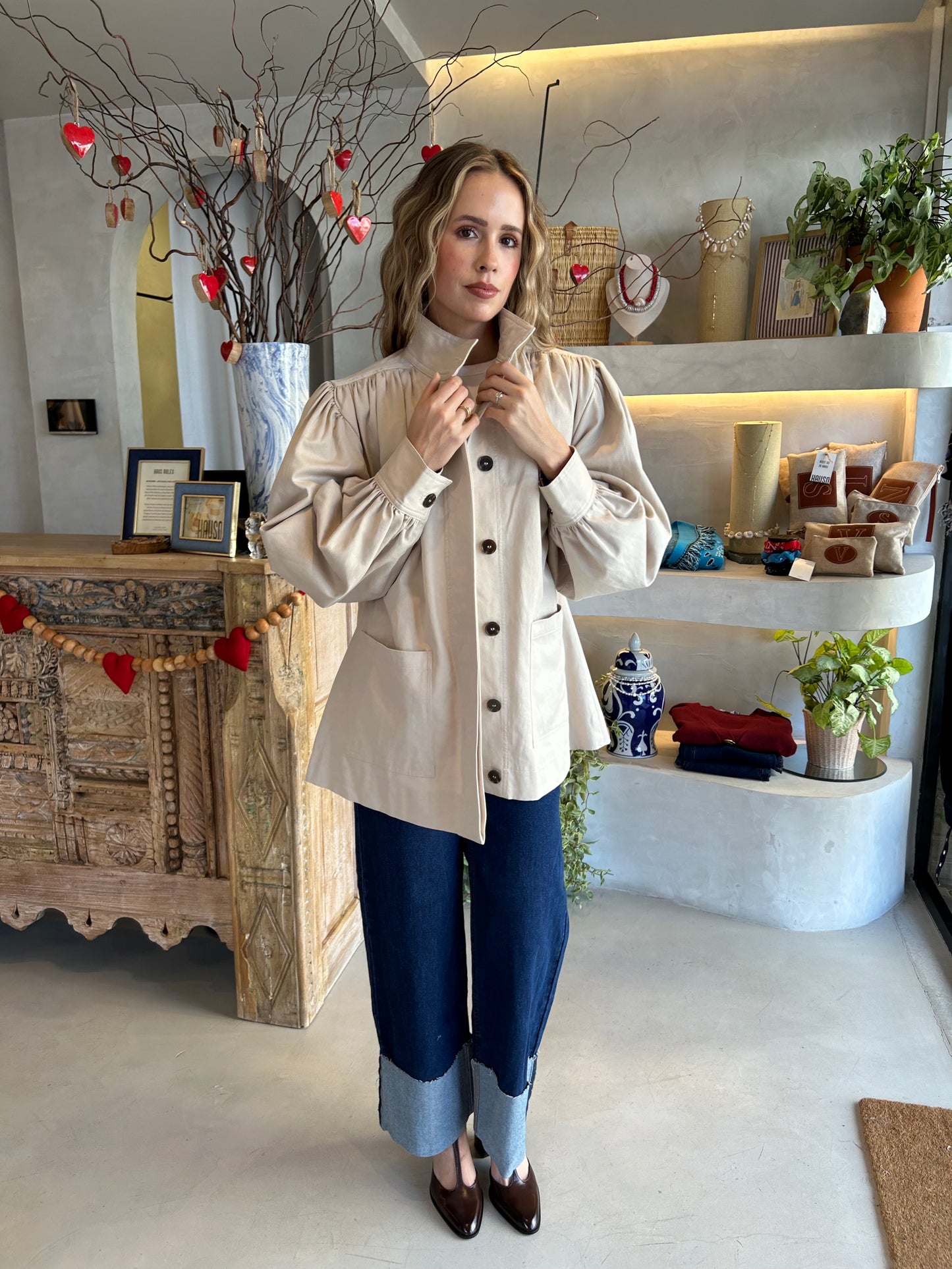 Frankfurt - Camel Trench Jacket