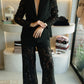 Newyork or Nowhere - Lace Blazer Set