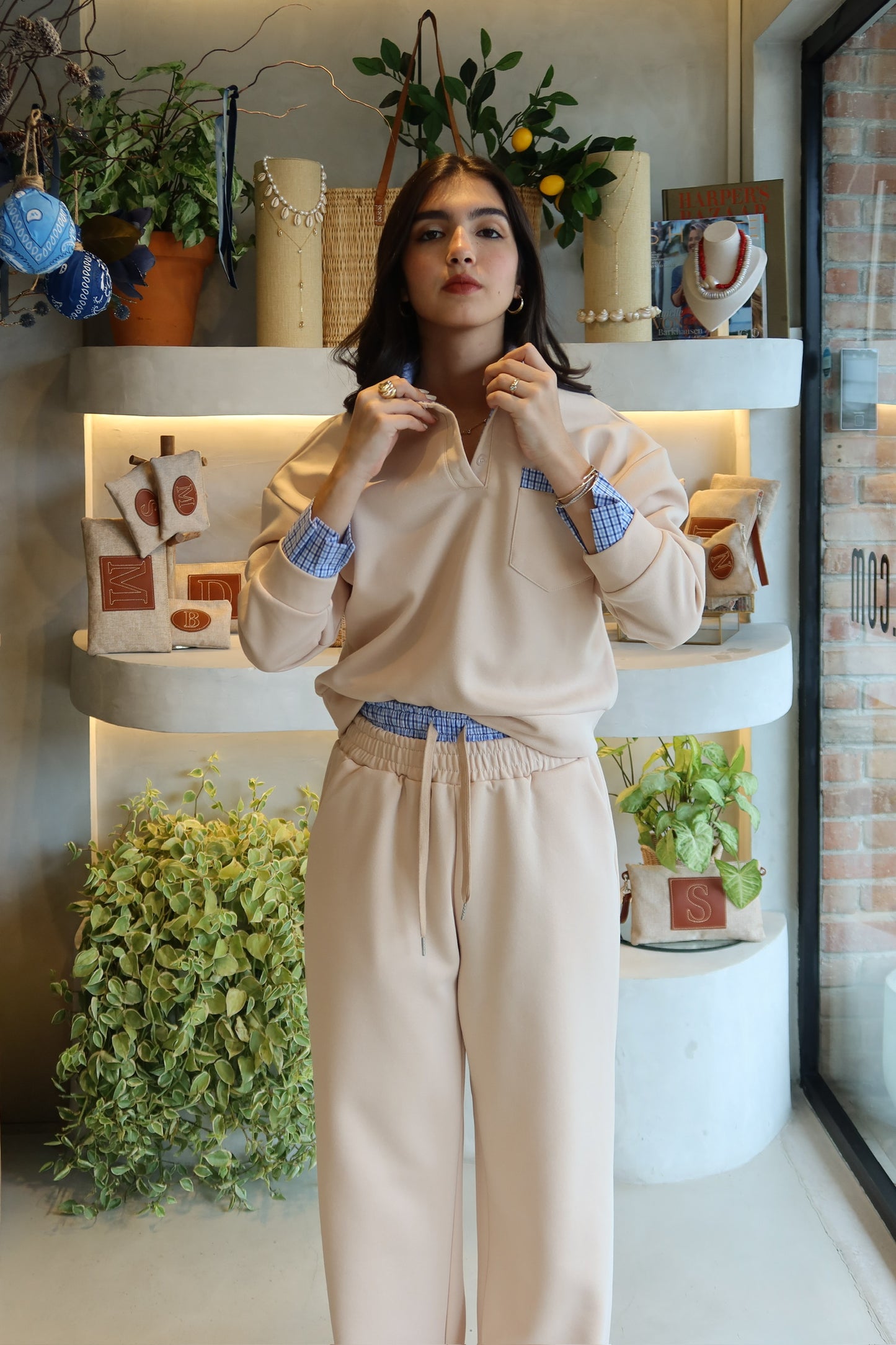 Heathrow - Collar Jogger Set