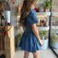 Savannah - Denim Mini Dress