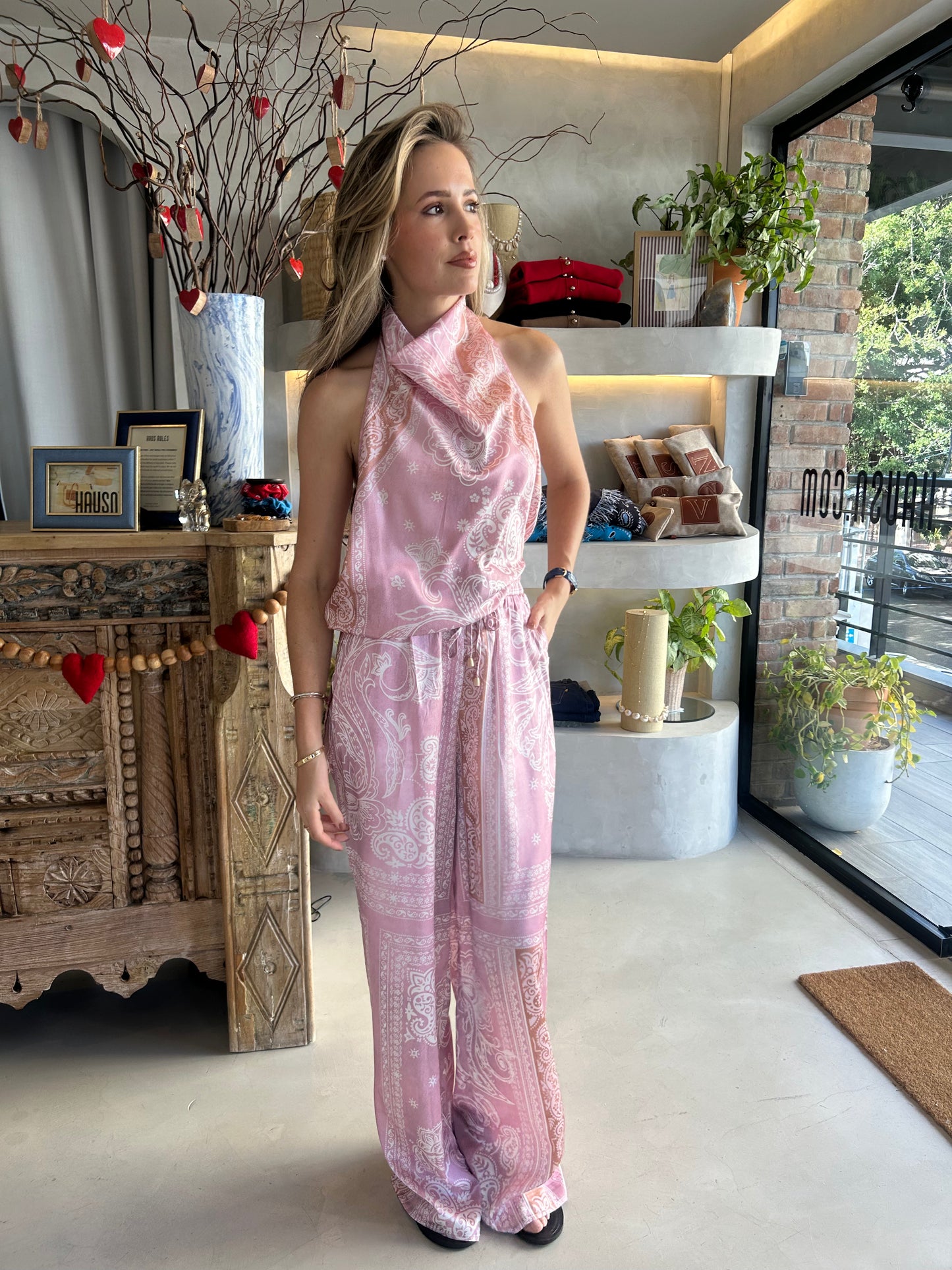 Gurneys - Bandana Pink & Blue Set