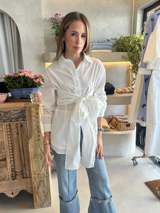 Cape Cod - White Tie Shirt