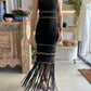 St Barths - Black Fringe Dress