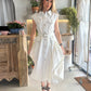 Cape May - White Belt Dress