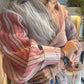 Palm Beach - Sheer Stripe Dress