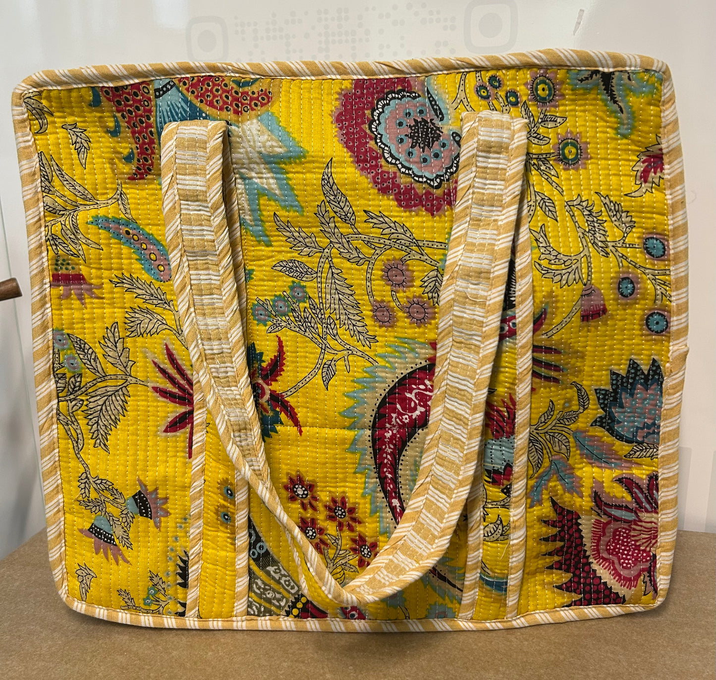 Destination - Intian Printed Tote Bags
