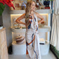 St Barths Stroll - Satin Slip Dress