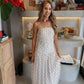 First Class - Polkadot Maxi Dress