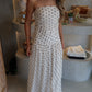 First Class - Polkadot Maxi Dress