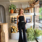 Nolita - Denim Peplum Jumpsuit