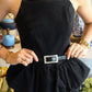 Nolita - Denim Peplum Jumpsuit
