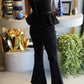 Nolita - Denim Peplum Jumpsuit