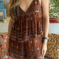 Chavon - Beaded Brown Set