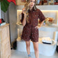 Cancun Calling - Brown Short Set