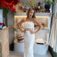 Checked & Chic - Fringe Skirt Sets